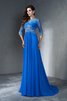 Halbe Ärmeln Prinzessin Ärmelloses Empire Taille Anständiges Abendkleid - 5