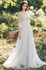 Robe de mariée en plein air textile en tulle splendide distinguee spécial - 1