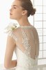 Robe de mariée intemporel derniere tendance en dentelle avec manche courte de traîne courte - 3