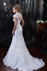 Abito da Sposa Sirena V-Scollo Lungo Elegante medievale sexy - 1