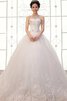 Abito da Sposa Cuore favola Allacciato con Perline Elegante Ball Gown - 2