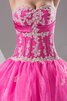 Vestido de Quinceañeras de Corte Evasé de Volantes Adorno de Apliques de Plisado - 2