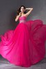 Empire Taille Herz-Ausschnitt Prinzessin Chiffon Formelles Abendkleid - 1