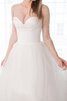 Robe de mariée en salle col u profond attrayant naturel modeste - 5