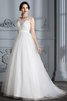 Abito da Sposa a Riva Spazzola Treno V-Scollo in Tulle Principessa - 4