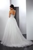 Abito da Sposa con Applique Elegante Cuore Lunghi Principessa - 2