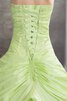 Pick up Duchesse-Linie Paillettenbesetztes Quinceanera Kleid mit Herz-Ausschnitt mit Blume - 5