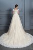 Abito da sposa moderno eccitante coda a strascico corto convenzionale seducente ball gown - 2