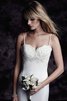 Abito da Sposa Lungo sexy con Perline moda Cuore Senza Maniche - 1