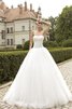 Abito da Sposa Ball Gown senza spalline Semplice in pizzo Spazzola Treno con Applique - 1