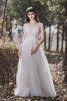 Robe de mariée en satin enchanteur longue classique romantique - 2