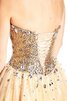 Abito da Ballo sogno Cuore Ball Gown A-Line con paillette A Terra - 4