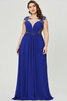 Robe de bal en grandes tailles fait main en salle chic sexy - 2