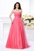 Normale Taille Herz-Ausschnitt Duchesse-Linie Plissiertes Anständiges Quinceanera Kleid - 1