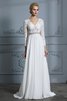 Robe de mariée au jardin de princesse pétillant plissé longue - 1