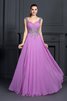 Prinzessin A Linie Ärmelloses Sexy Ballkleid mit Empire Taille - 1