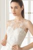 Robe de mariée delicat spécial simple ceinture en étoffe avec sans manches - 3