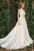 Robe de mariée bucolique mignonne entrecroisé intemporel elégant - 3