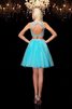 Abito Homecoming Convenzionale A-Line Principessa Alta Vita Sexy - 2