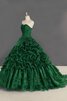 Abito quinceanera senza maniche ball gown bello a terra colorato principessa - 1