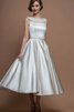 Abito da Sposa Semplice A-Line con Piega Sotto Ginocchio Vintage Formale E Informale - 1