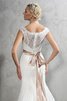 Robe de mariée vintage luxueux avec décoration dentelle de fourreau avec ruban - 5