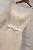 Romántico Vestido de Cóctel de Bonita de Encaje Adorno - 4