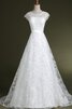 Robe de mariée luxueux en satin ceinture en étoffe boutonné textile en tulle - 1