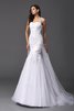 Robe de mariée longue delicat avec perle bandouliere spaghetti avec sans manches - 3