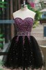 Tüll Verlockend Prinzessin Ärmelloses Abiballkleid mit Natürlicher Taille - 1