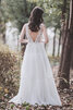 Robe de mariée en satin enchanteur longue classique romantique - 3