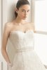 Robe de mariée chic romantique exclusif naturel avec broderie - 3