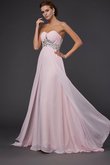 Robe de bal avec perle de princesse ligne a de col en cœur avec chiffon