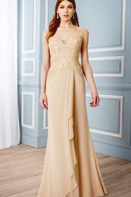 Robe de bal facile collant fendu latérale col élisabéthain en chiffon