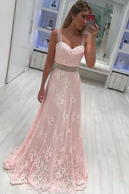 Robe de soirée avec sans manches ligne a decoration en fleur gracieux de col en cœur