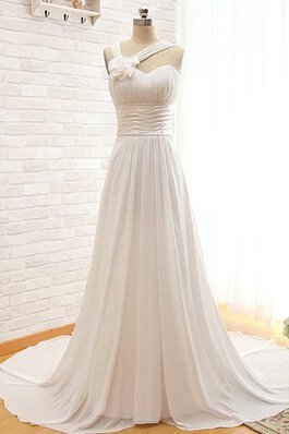 Informal&Casual Vestido de Novia de Espalda con ojo de cerradura de Hasta el suelo