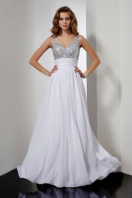 Robe de soirée longue manche nulle de princesse sans dos ligne a