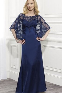 Robe de bal intemporel formelle modeste simple col en bateau