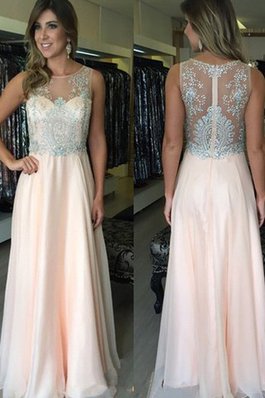 Robe de bal encolure ronde avec perle de princesse ligne a avec sans manches