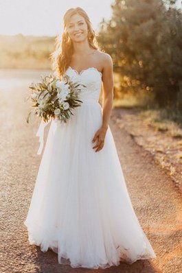 Vestido de Novia de Corte princesa en Tul de Popular de Sala