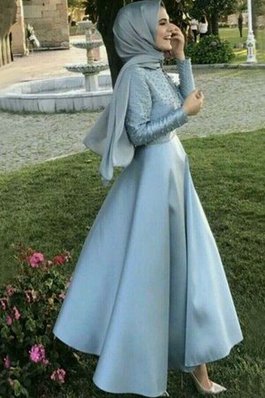 Vestido de Fiesta de Corte princesa de Corte-A de Atractivo de Abalorio