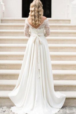 Abito da Sposa in pizzo Romantico A-Line Senza Maniche moda Coda A Strascico Corto