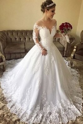 Robe de mariée avec lacets incroyable officiel vintage longue