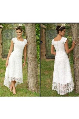 Abito da Sposa Tondo Vintage moda tradizionale A-Line a riva