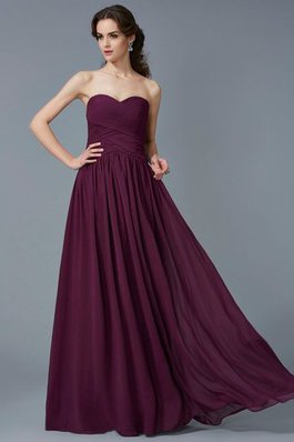 Prinzessin Normale Taille Reißverschluss Drapiertes Plissiertes Ballkleid