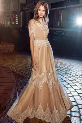 Robe de bal sobre distinguee romantique elevé ligne a