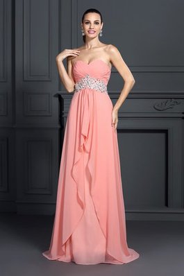 Robe de bal longue sexy ligne a de princesse avec sans manches