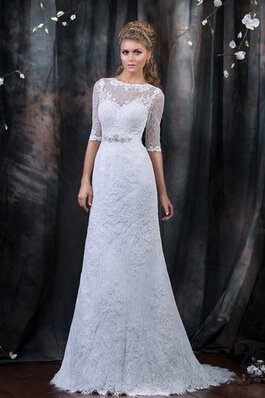 Abito da Sposa in Pizzo retro Cerniera originale sensuale con Fusciacca