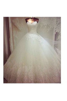 Elegante Vestido de Novia de Corte Evasé de Cola Corte de Sin mangas