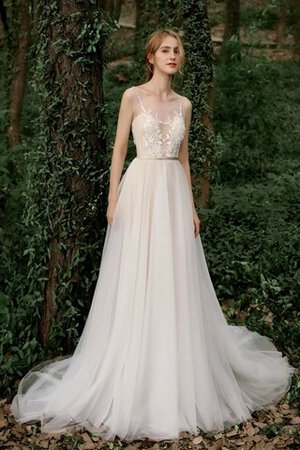 Abito da sposa medievale in tulle fantastico a riva all aperto cerniera - Foto 2